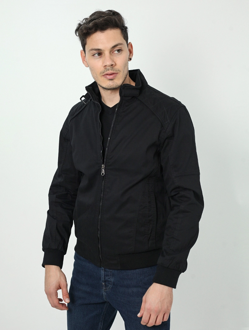 Blouson col montant